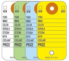 Color Code Stock Tags