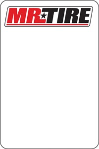 Mr. Tire oil change stickers for Godex / Zebra Printers
